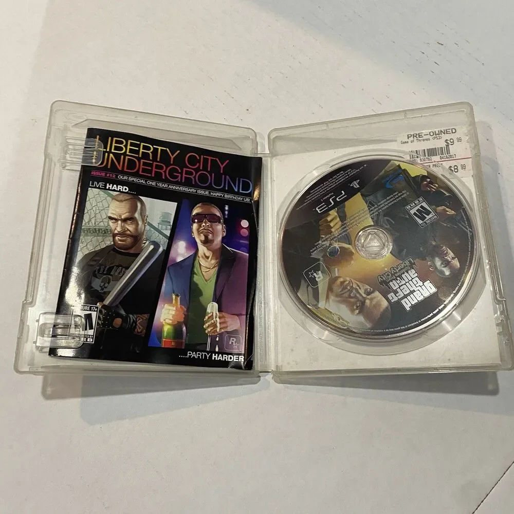 Grand Theft Auto: Episodes From Liberty City (Sony PlayStation 3, 2010)